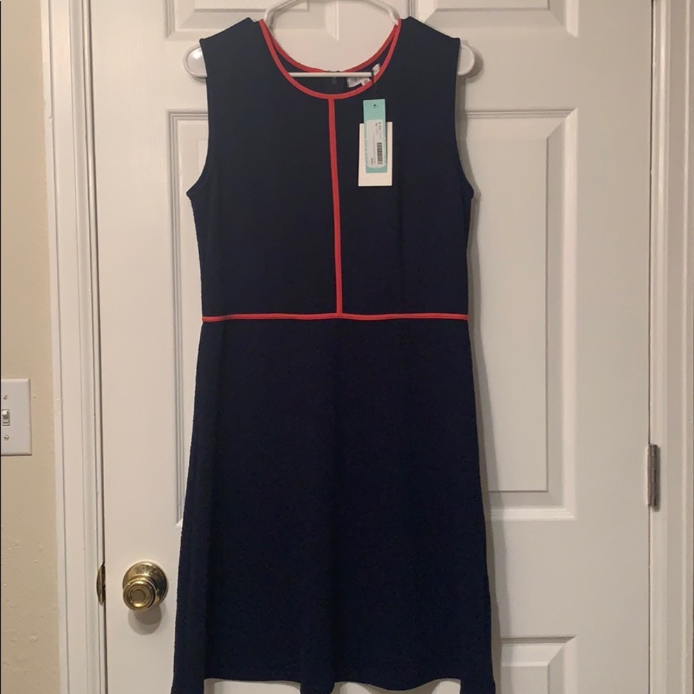 Navy blue dress